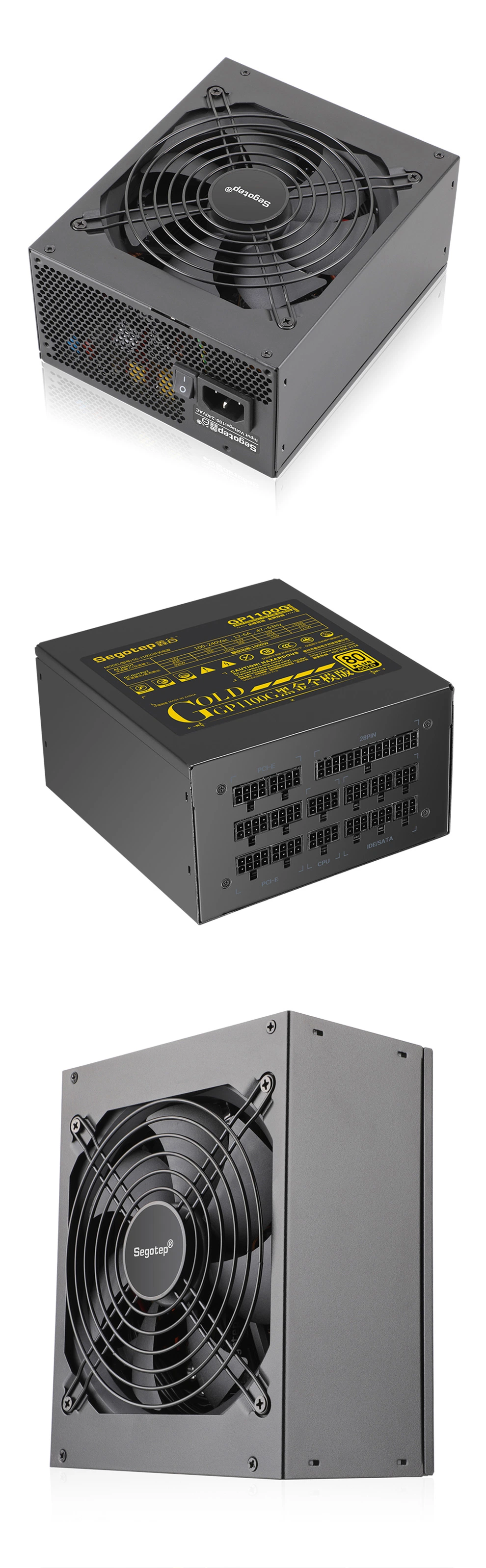Mining Cryptocurrency Bitcoin Switching ATX 1000W Power Supply Suitable for Asic Chip Miner