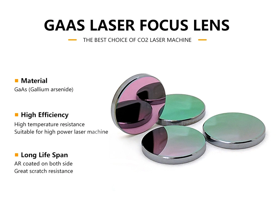 S&F Chinese Manufacturer Dia. 20mm 1.5-4&quot; CO2 Laser GaAs Focus Lens for CO2 Laser Cutting Engraving Machine