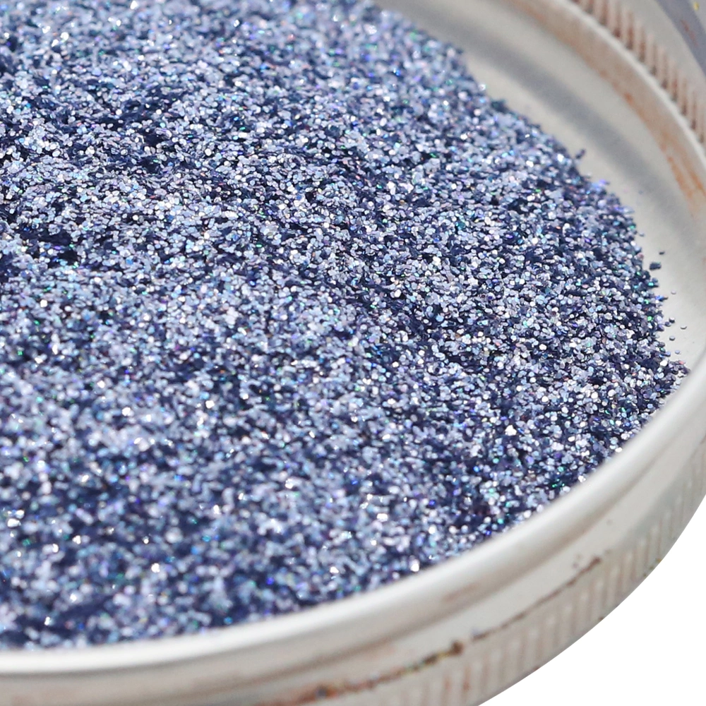 Shiny Blue Glitter Epoxy Floor Coating High Gloss Fashion