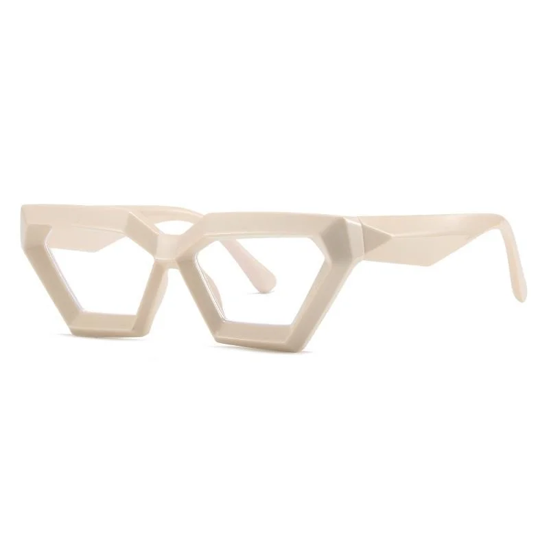 Fashion Thick Frame Cat Eye Glasses Frame Blue Light Blocking Glasses