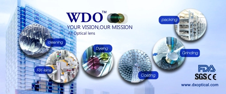 Wdo Lens Finished 1.56 Pgx Photochromic Photogrey Progressive Optical Lenses