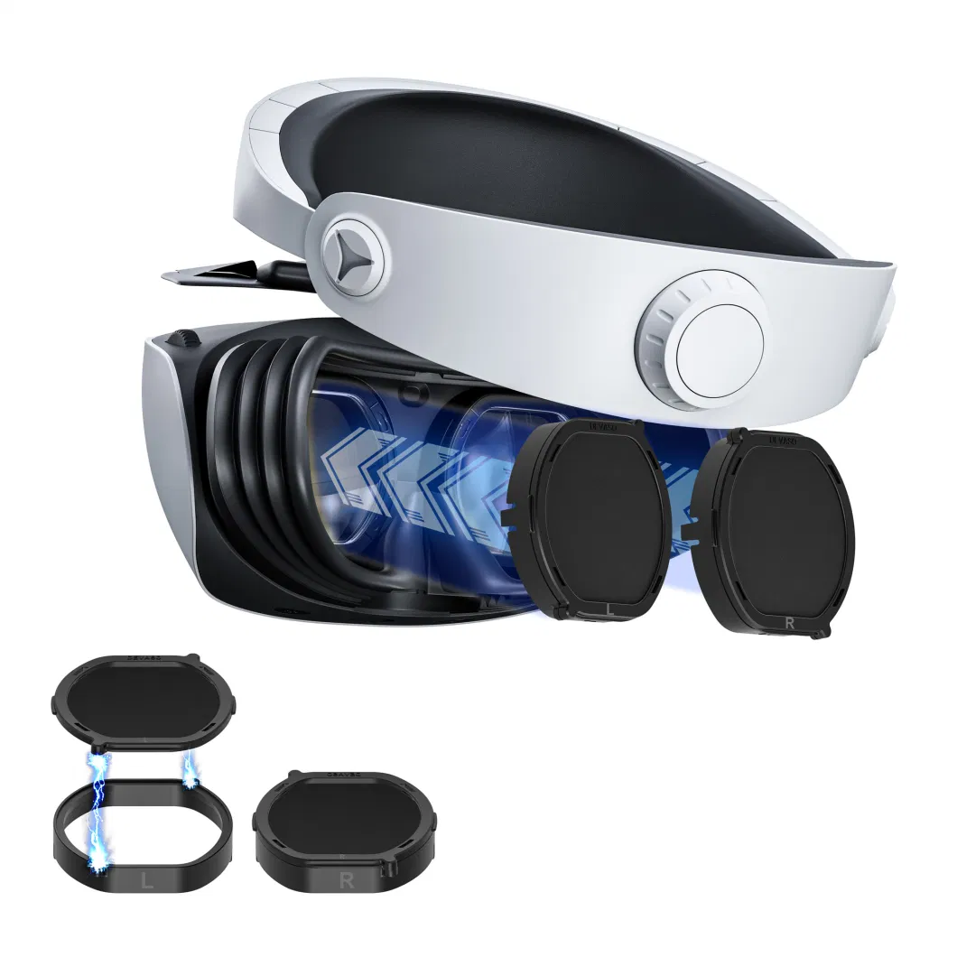 Devaso Anti-Scratch Lens Cover Compatible with PS Vr2 Headset Lightweight Lens Protector