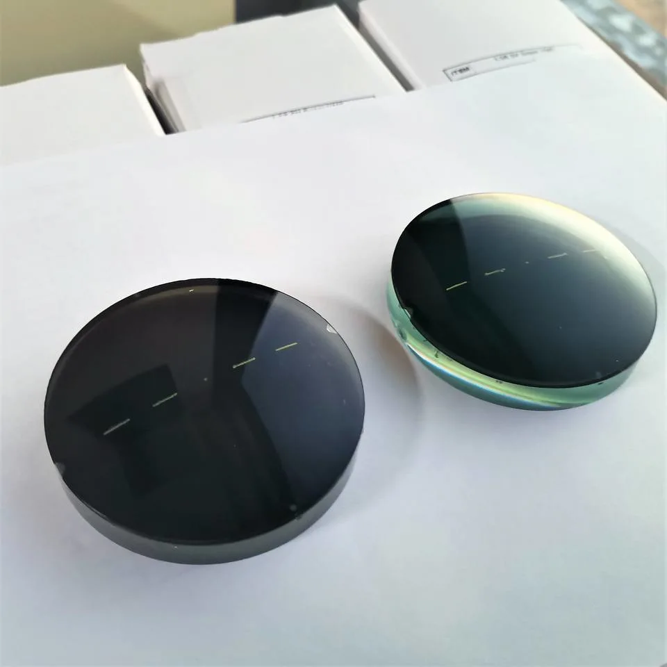 Semi Finished 1.499 Cr39 Uncoated Green Brown Polarized Lentes UC Eyeglass Sunlens Lenses Optical Lens