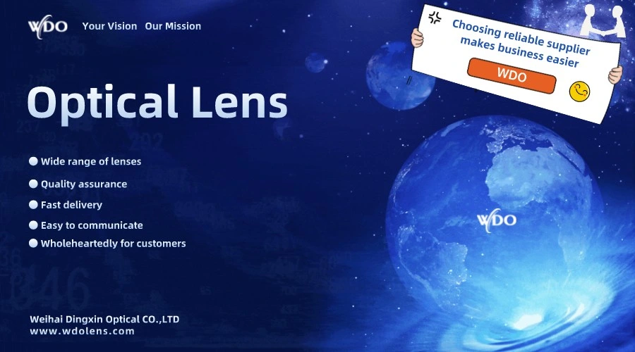 Blue Light Lenses for Eye Glasses 1.61 Single Vision Lens Ar Coating Lenses