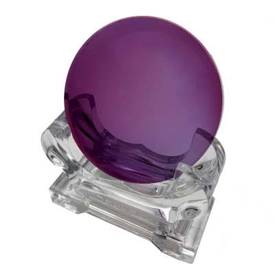 Lente ottica di protezione UV rosa chiaro fotocromica semi-rifinita 1.56