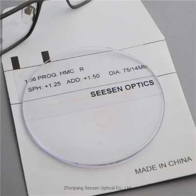 Occhiali da lettura Danyang Produttore 1.56 lente progressiva ottica con Buon prezzo