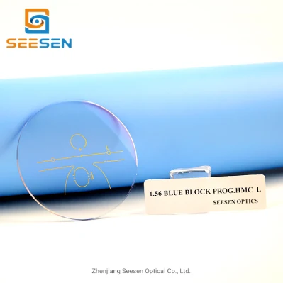 Lenti ottiche economiche lente bifocale anti-nociva Blu 1.56 Lenti ottiche HMC UC HC HMC Invisible Top Blue Cut