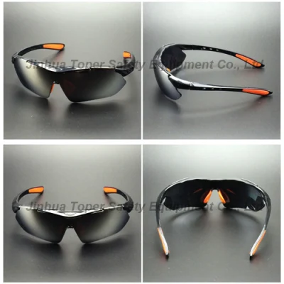 Occhiali da sole con protezione UV e lente a specchio blu tipo sport (SG115)