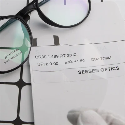 RT-28 1.499 CR39 UC lenti bifocali rotonde senza rivestimento oculare Lenti per occhiali