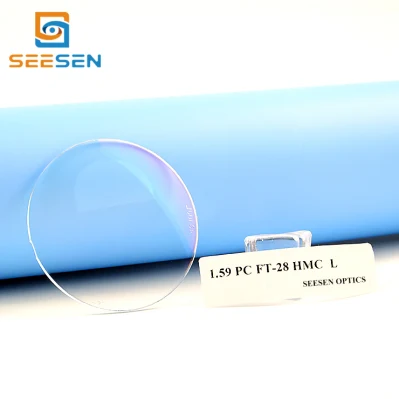 1.59 occhiali da vista lenti ottiche Flat Top HMC FT-28 Lenti da prescrizione in policarbonato
