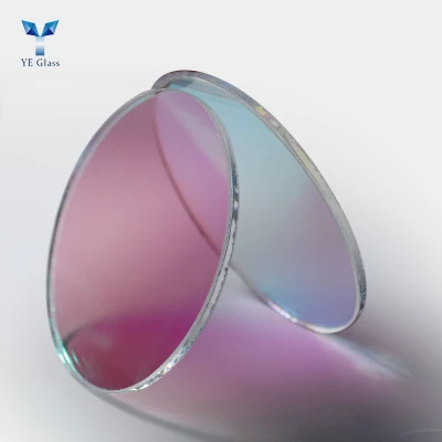 Filtro luce personalizzato di alta qualità lente luminosa LED colorata rivestita Vetro