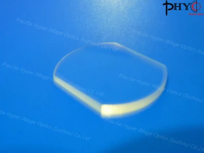 Finestra a cuneo in silice fusa con vetro ottico con rivestimento Ar