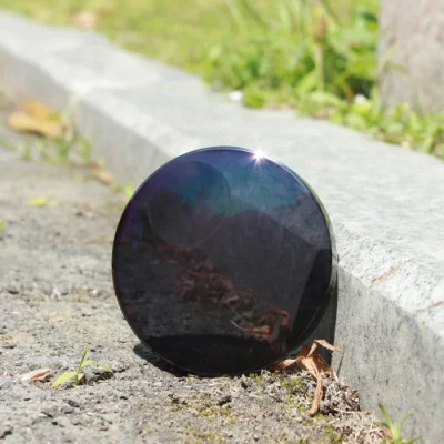1.591 lente opittica bifocale in policarbonato con testa tonda PGX