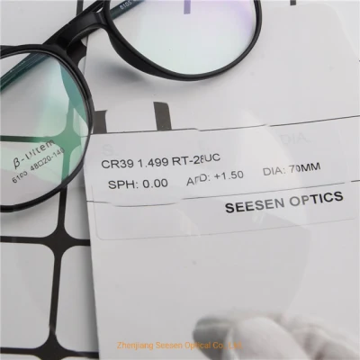 Ottica personalizzata 1.49 70/28mm rotonda superiore Bifocal Prescription Optical Obiettivo