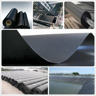 Rivestimento impermeabile in HDPE per rivestimento diga in nero 0.2mm-2.5mm Spessore