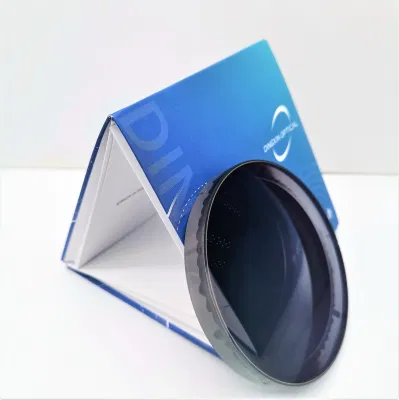 1.60 ottica HMC a taglio blu a visione singola MR-8
