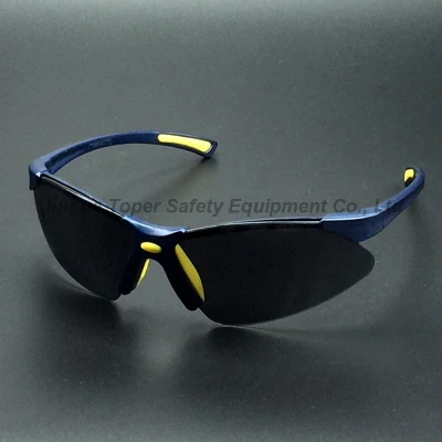 Occhiali da sole di sicurezza con lenti fumé di protezione UV400 (SG125)