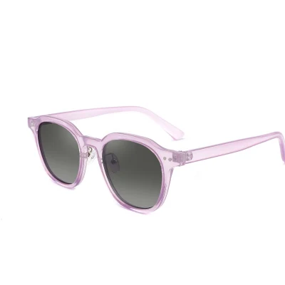 2024 Logo personalizzato nuovo trendy acetato Temple TR90 PC telaio Lente polarizzata quadrata