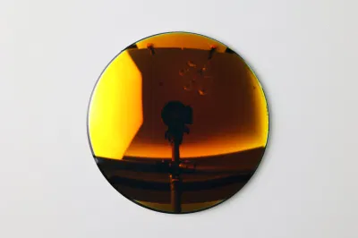 Caldo! CR-39 rivestimento polarizzato a specchio semi-finito Single Vision 75 mm
