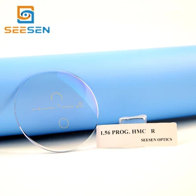 Produttori di lenti oftalmiche 1.56 lente di transizione ottica progressiva per gli occhi Lenti in vetro