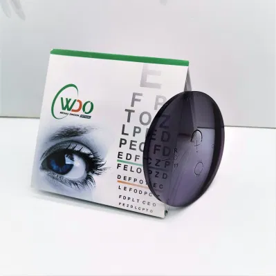 CR39 1.56 Indice UV420 UV++ Blue Cut Blue Coating progressivo Lente fotocromica Fotogray Fotogray Fotogray Fotogray HMC Fotogray