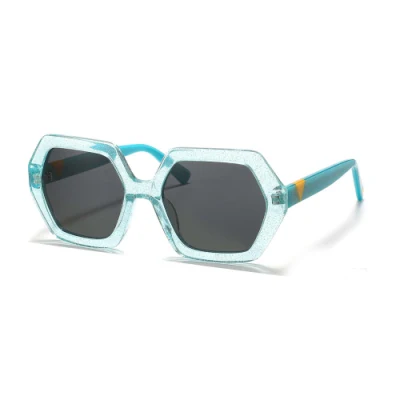  Occhiali da sole in acetato colorato lucido polarizzato GD alta qualità Sun Glass Designer uomo Donna lenti TAC