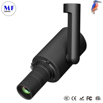 Proiettore con cornice da 30 W, proiezione Gobo, cornice per Creative Shaper, taglio completo Apparecchiatura di illuminazione Ra&gt;97 No Glare Shooter LED luce spot Track sagomabile Luce di carreggiata