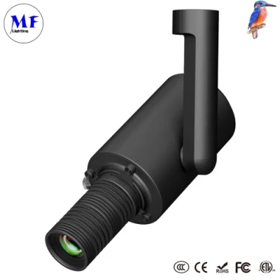 Proiettore con cornice da 30 W, proiezione Gobo, cornice per Creative Shaper, taglio completo Apparecchiatura di illuminazione Ra&gt;97 No Glare Shooter LED luce spot Track sagomabile Luce di carreggiata