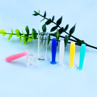 Eco-friendly silicone colori lenti a contatto aspirazione lenti morbide Rimozione/inserimento con Flacone