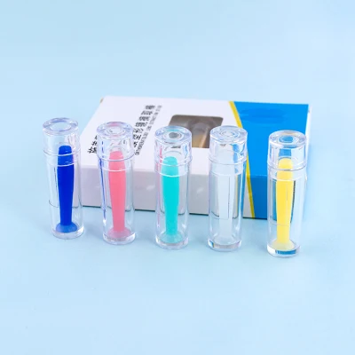 Eco-friendly silicone colori lenti a contatto aspirazione lenti morbide Rimozione/inserimento con Flacone
