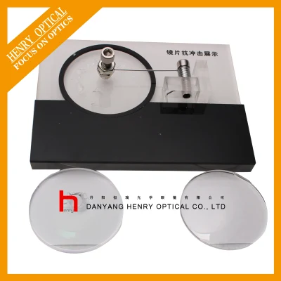 1.591 lente ottica bifocale per PC Flat Top HC