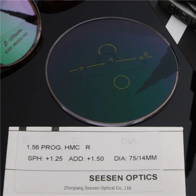 Occhiali da lettura Danyang Produttore 1.56 lente progressiva ottica con Buon prezzo