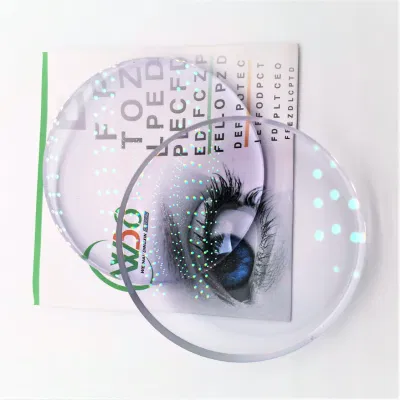 1.74 lente ottica Shmc asferica Super idrofobica ad alto indice Per alta potenza