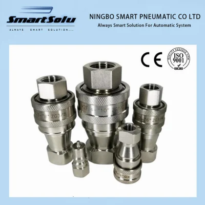 Attacchi rapidi idraulici serie Kzbss (acciaio inox)