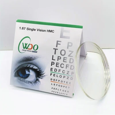 Lente ottica oculare lente per occhiali CR39 1.499 Single Vision HMC