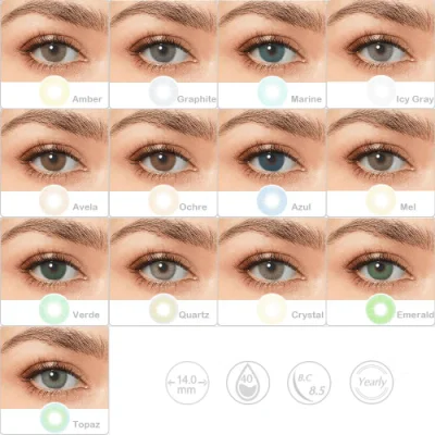Beautylens Super Natural Color lenti a contatto lente a contatto morbida colorata Lenti a contatto Hidrocor Magic Color per trucco cosmetico