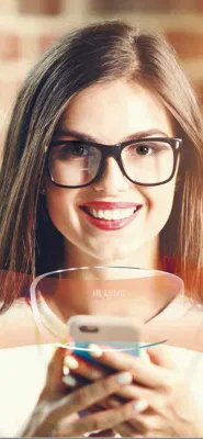  1.67 Smart Infrical protezione blu a infrarossi cosmetica contro il sole Lenti ottiche