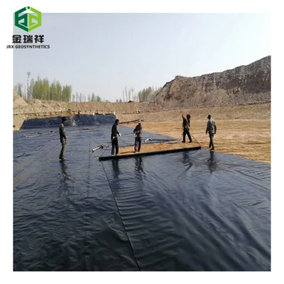 Fodera di plastica della diga di cemento di rivestimento di stagno di Patching di stagno di fattoria Rivestimento interno in HDPE geomembrana
