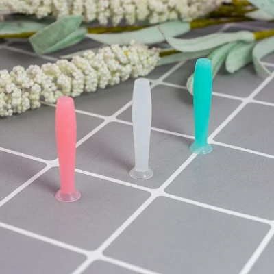 Buon sucker lente a ventosa in silicone con stantuffo morbido e resistente Impostazione