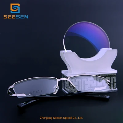 Finitura SII 1.56 UV420 Blue Cut HMC Blue Ray Anti Glare Obiettivi obiettivi Single Vision Cr 39