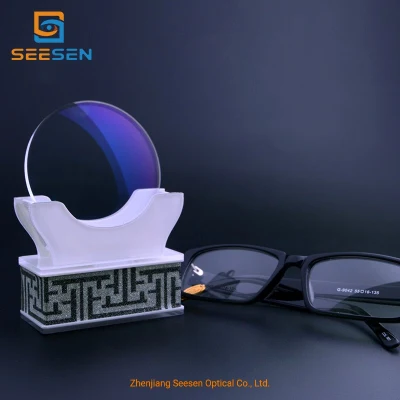 Finitura SII 1.56 UV420 Blue Cut HMC Blue Ray Anti Glare Obiettivi obiettivi Single Vision Cr 39