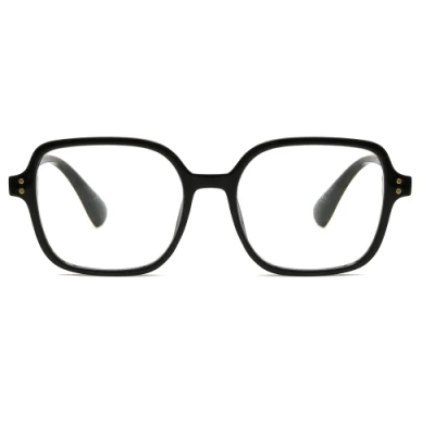 Occhiali da lettura da uomo con logo quadrato CE e spessore WHOsale a telaio completo Fabbrica