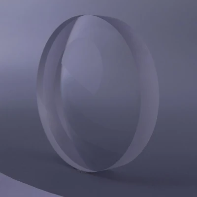 Lente ottica in resina rigida con rivestimento piatto 1.56 semi-rifinita