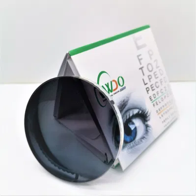 Commercio all&prime;ingrosso 1.60 MR-8 Single Vision fotocromico grigio chiaro Rivestimento della lente ottica HMC