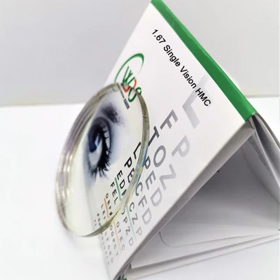 Lente ottica oculare lente per occhiali CR39 1.499 Single Vision HMC