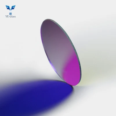 Filtro luce personalizzato di alta qualità lente luminosa LED colorata rivestita Vetro