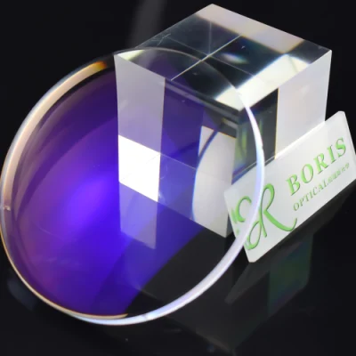  1.591 blocco blu in PC con lente in policarbonato (taglio blu) Lenti ottiche HMC