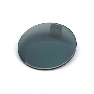 Lente ottica bifocale 1.56 Photogray Flat Top semi-rifinita con rivestimento rigido