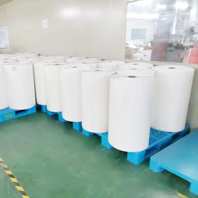 Nastro adesivo chirurgico in materiale grezzo Big Roll Plaster Nastro PE in ossido di zinco/nastro in seta/nastro in carta non tessuto materiale grezzo semilavorato
