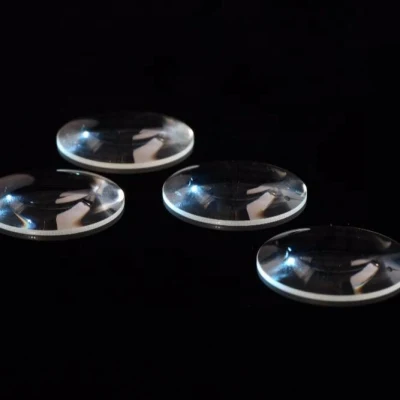 Vetro ottico BK7 K9 meniscus convex personalizzato Lente laser
